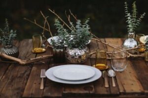 Rustic Thanksgiving Dinner | Camille Styles