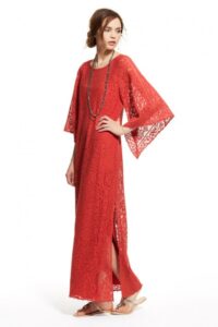 Gwendel Allover Lace Caftan