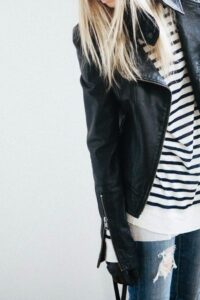 moto jacket fall